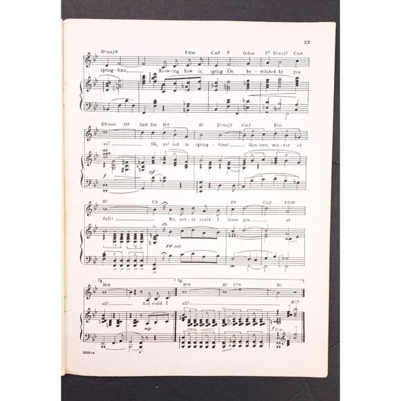 Vintage Camelot Vocal Selection Music Book Lerner & Loewe's 1960 Songs Moss Hart - Picture 8 of 8